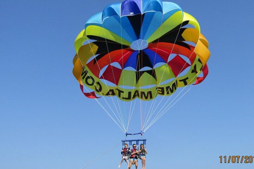 MALTA - Go & Fun Parasailing Free Photos & Videos 2