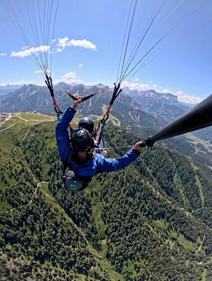 Tandem Paragliding Kronplatz - Dolomites Panorama Flight 1