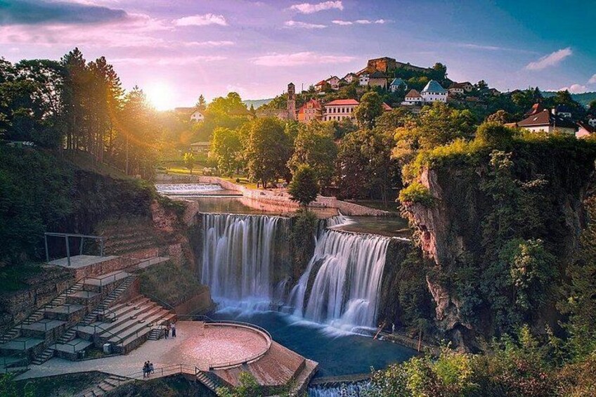 From Sarajevo: Strbacki Buk & Jajce Waterfalls Day Trip 2