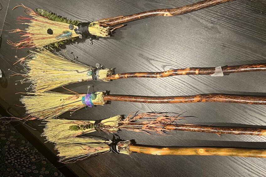 Witch City Broom Making Workshop in Salem 1