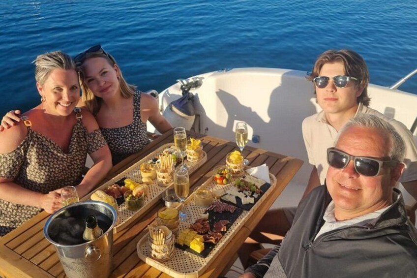Fuengirola Boat Activity with Cocktail Dinner Champagne & Sunset 4