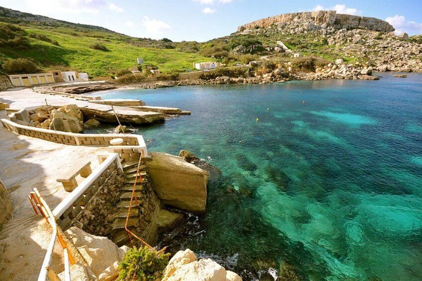 From Sliema: Three Bay Cruise with Lunch and Optional Transfers 2