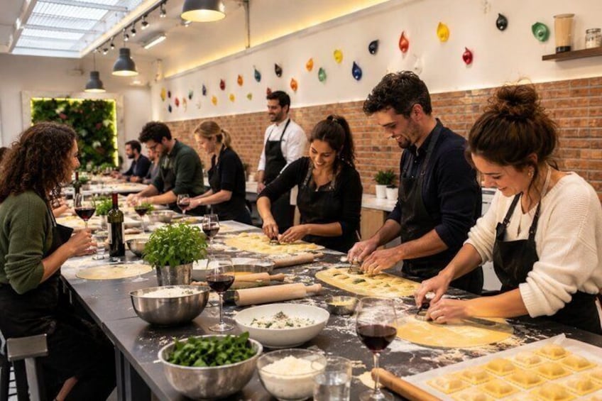 Gnocchi, Pasta, Tiramisù and Wine Class 3