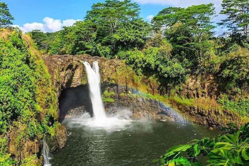 From Big island Kona Volcanoes and Waterfalls Shared Tour 3
