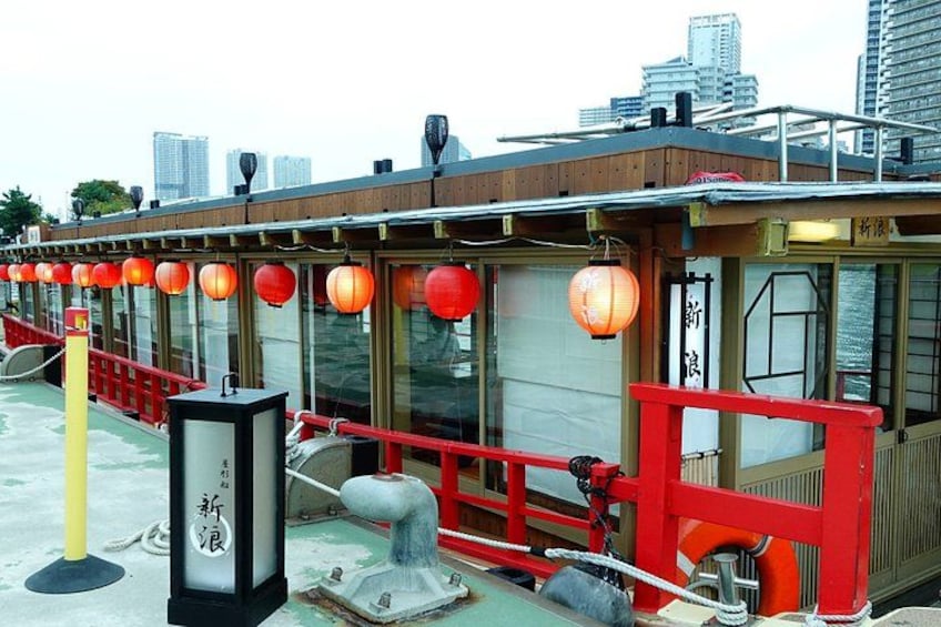 Tokyo Yakatabune Cruise: 400yr Edo Tradition & Odaiba Route 2