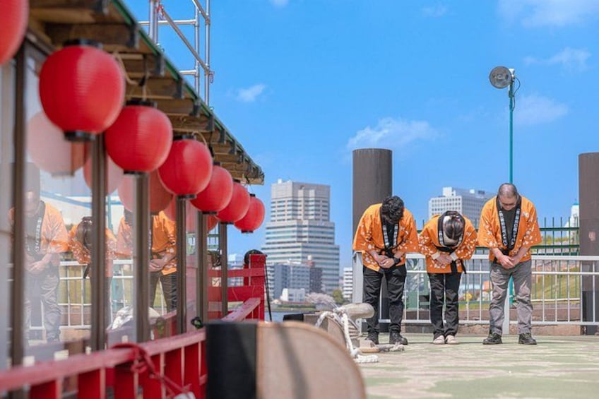 Tokyo Yakatabune Cruise: 400yr Edo Tradition & Odaiba Route 3