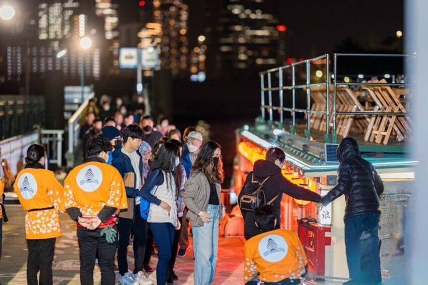 Tokyo Yakatabune Cruise: 400yr Edo Tradition & Odaiba Route 5