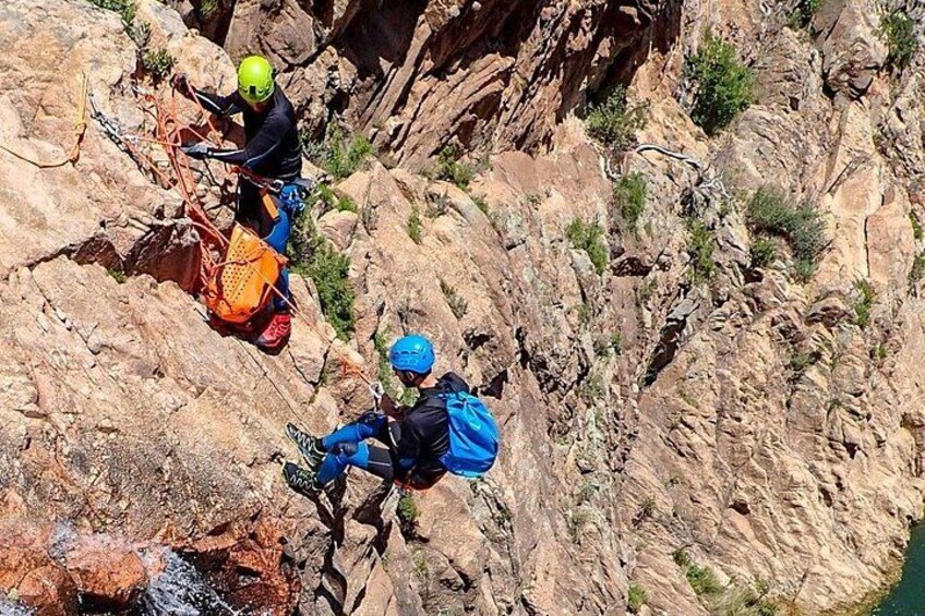 San Teodoro: canyoning in Rio Pitrisconi with transfer 4