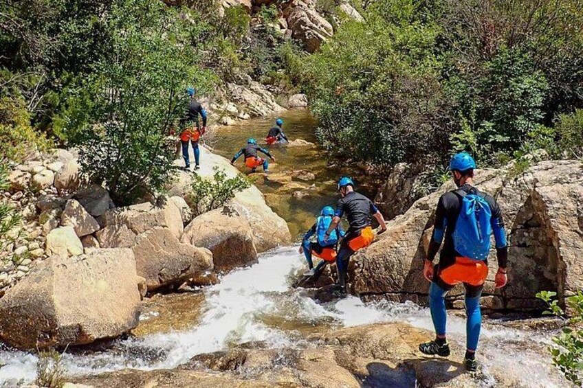 San Teodoro: canyoning in Rio Pitrisconi with transfer 5