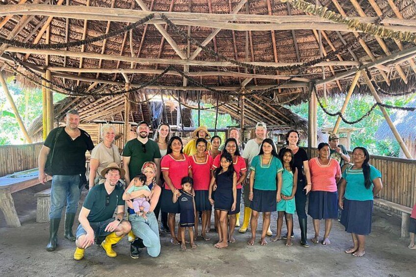 Experiencing the rich culture of the Amazon. 5