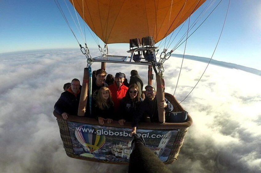 Flying over the clouds 1