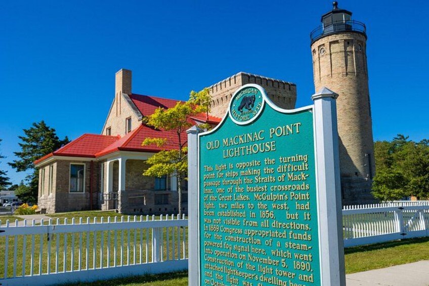 Old Mackinac Point Lighthouse Admission 1