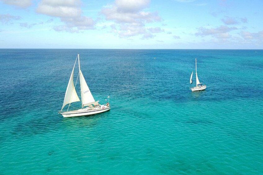 Tropical Sailing Experience with BBQ Lunch or BBQ Dinner in Aruba 1