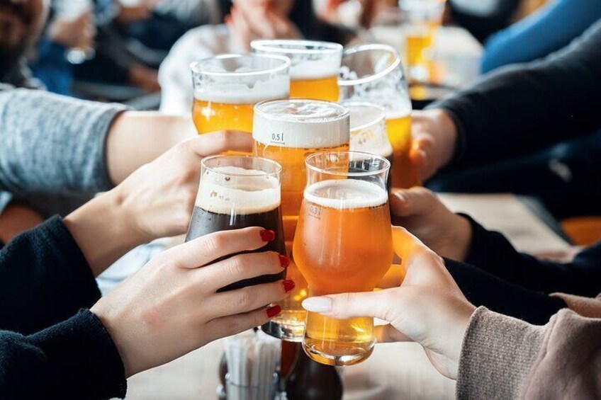 Hang out with awesome people, hear some entertaining stories, and sample tasty beer along the way. 1