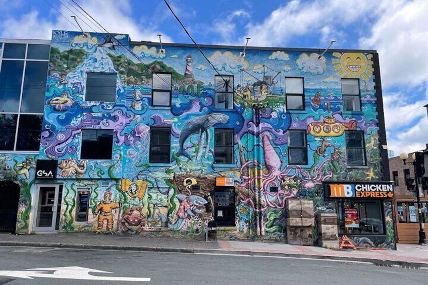 Discover the beauty of downtown St. John's. 5