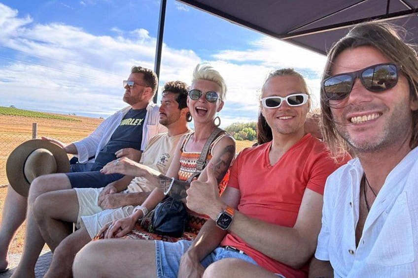 Stellenbosch Wine Tractor hop-on-hop off wine tasting tour 3