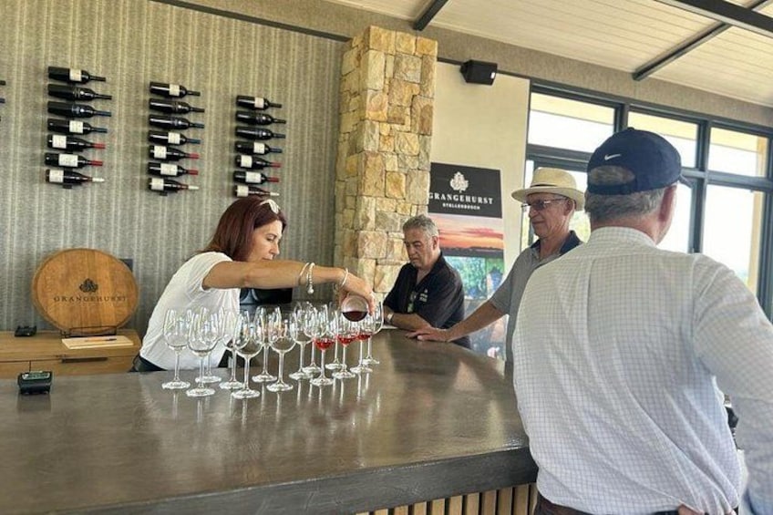 Stellenbosch Wine Tractor hop-on-hop off wine tasting tour 2