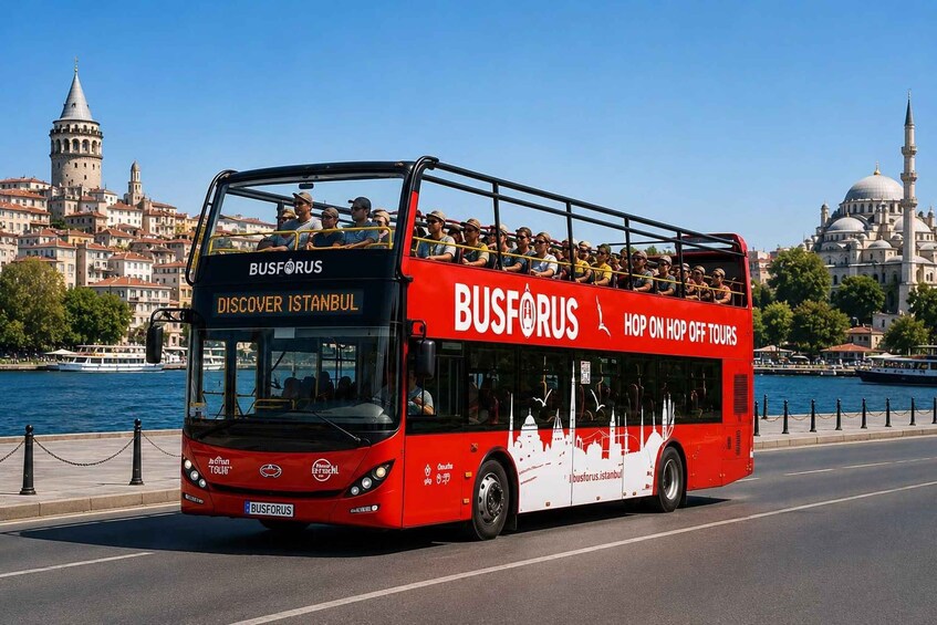 Istanbul Hop On Hop Off Bus\24 Hours Ticket 1