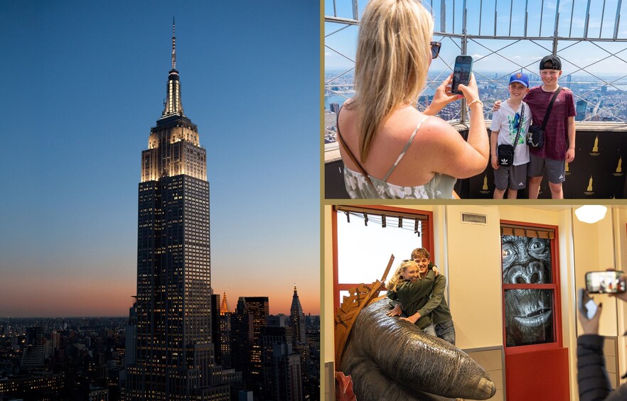 Empire State Building Entrance & New York Hop-On Hop-Off Open-Top Bus Tour 3