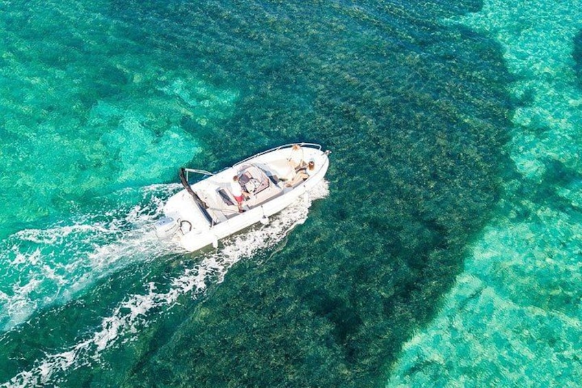 Private Speed Boat to Illot Gabriel, Coin de mire & Flat island 1