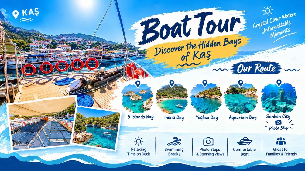 Kas: Full-Day Boat Tour with Lunch 1