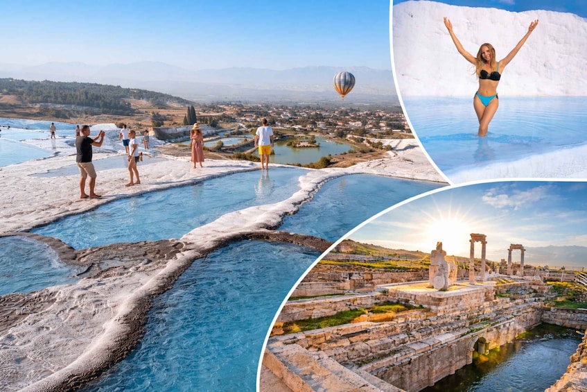 Antalya: Pamukkale Hierapolis and Cleopatra's Pool Tour 1