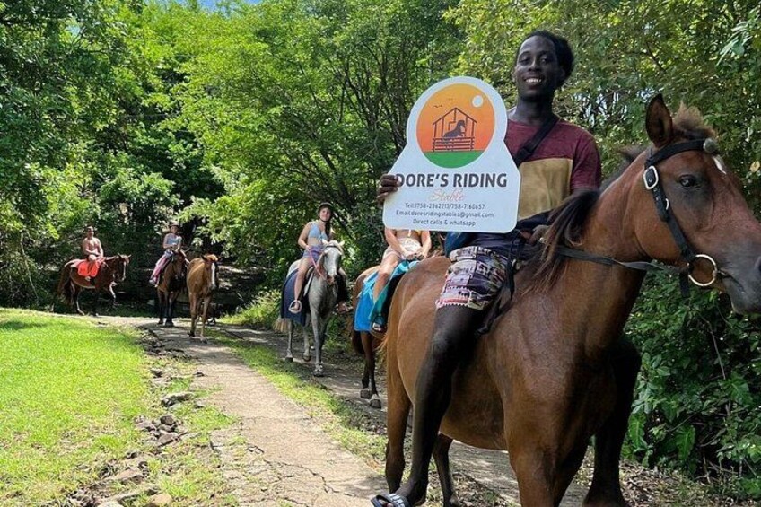 2 hour Beach Ride Horseback Experience with Dore's Riding Stable 3