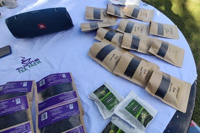 Special Tea Varieties available for sale to Guests 2