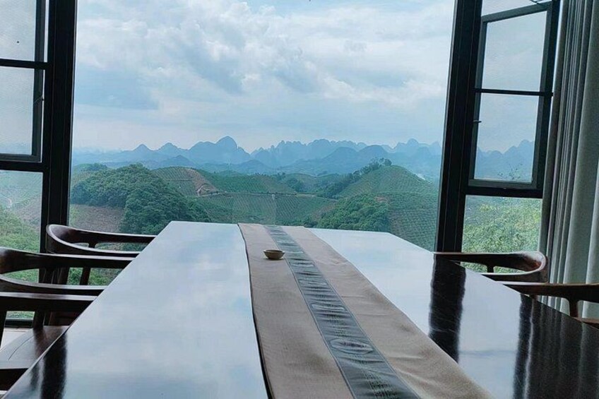 Qixianfeng Tea Plantation Tour in Yangshuo 2