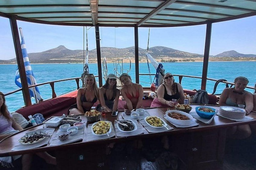 Paros: Gulet Cruise to Antiparos, Blue Lagoon & Despotiko 25guest 2