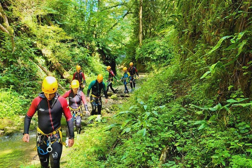 Canyoning Chambéry The Canyon du Grenant 2