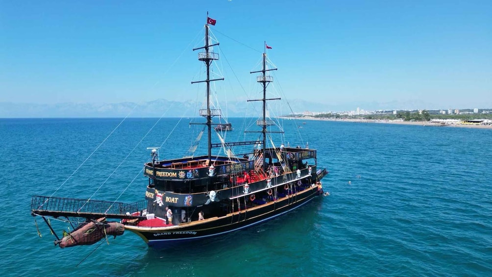 Picture 5 for Activity Antalya: Lara Pirate Boat Cruise w/Lunch & Unlimited Drinks 3