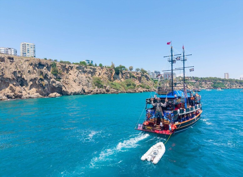 Picture 12 for Activity Antalya: Lara Pirate Boat Cruise w/Lunch & Unlimited Drinks 4