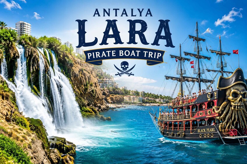 Antalya: Lara Pirate Boat Cruise w/Lunch & Unlimited Drinks 1
