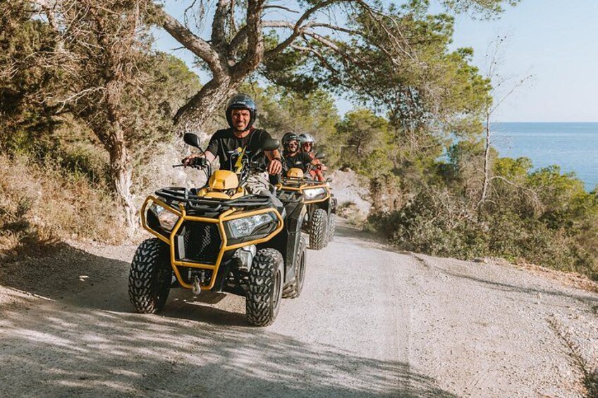 Santa Eulalia ATV Quad Tour in Ibiza 5