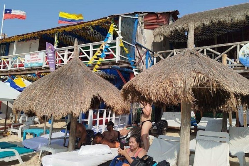 Tour of Islas del Rosario and BARÙ white beach 2