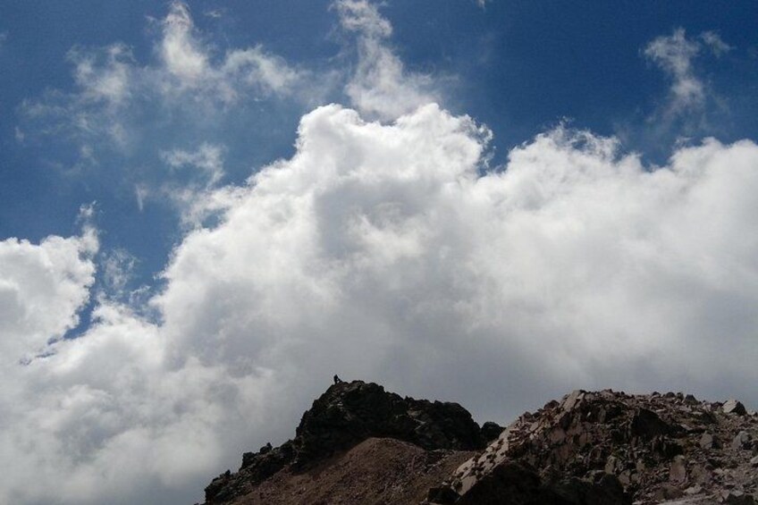 Clouds seen from La Malinche Mountain climb. 1