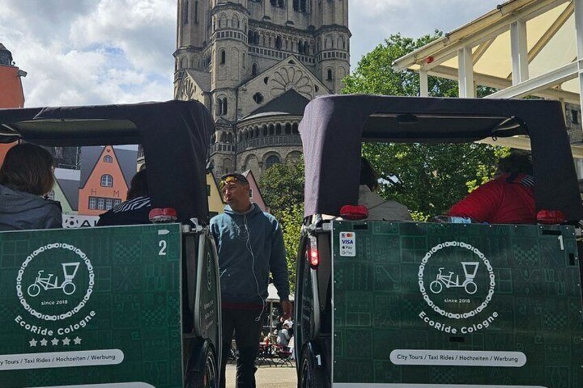 City Tour per Rikscha in Cologne 2