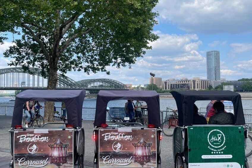 City Tour per Rikscha in Cologne 3