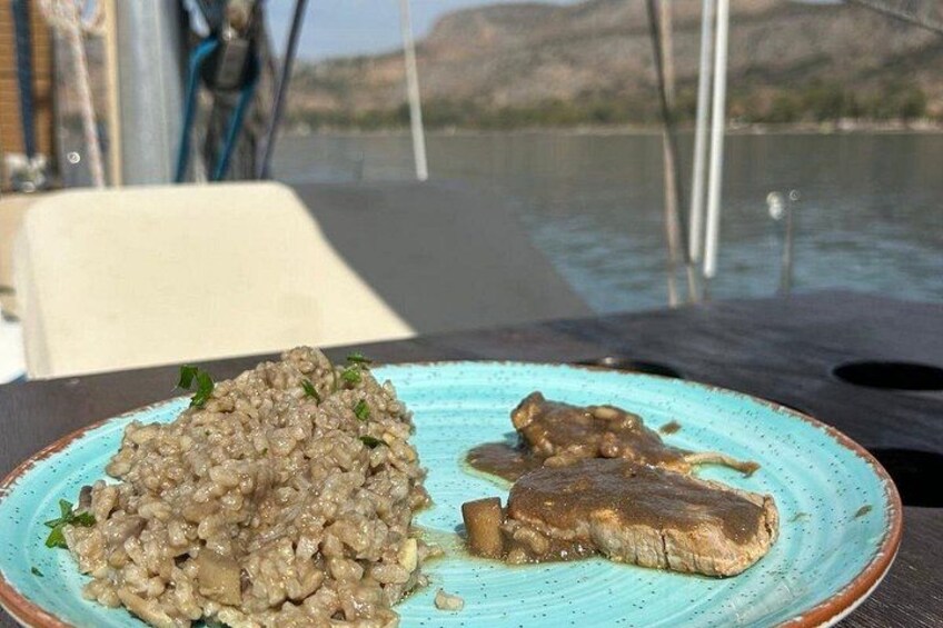 Nafplio Sun Sail Cruises | Small Group | With Full Meal 2