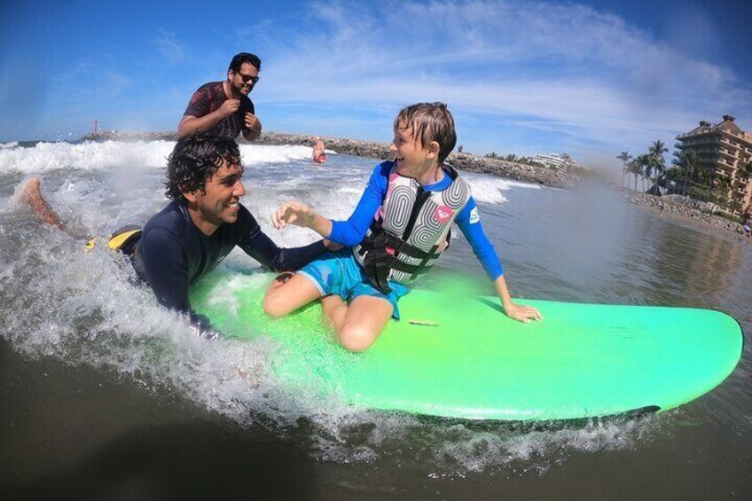 Surfing experience in Puerto Vallarta with local instructors  1