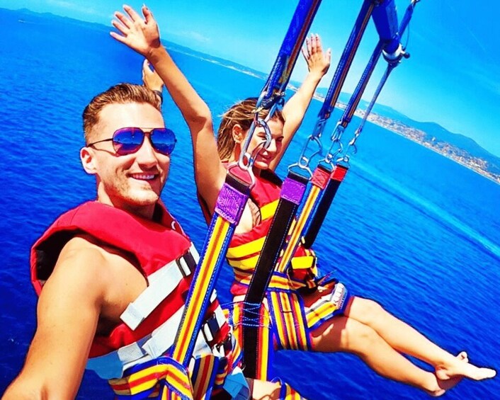 Picture 1 for Activity Nice: Parasailing Adventure with French Riviera Views 2