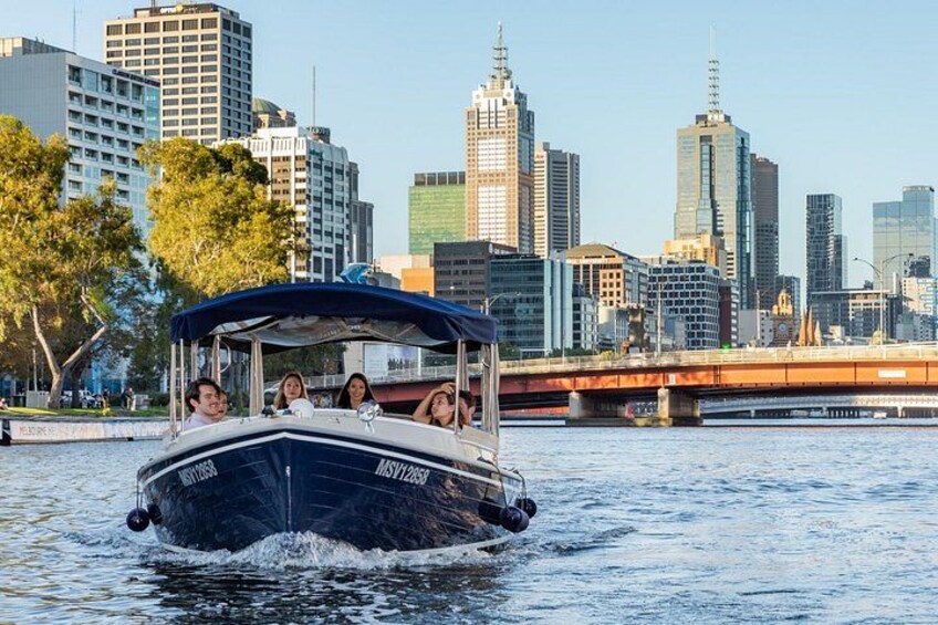2-Hour Self-Drive Boat Hire on the Yarra River 1