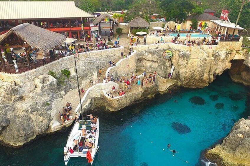 Negril Beach Experience and Rick's Café Combo Tour Negril