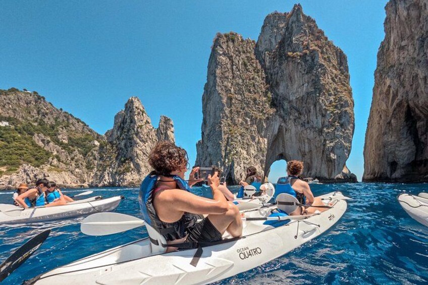 Kayak excursion to Capri, between wild nature and iconic beauty. 3