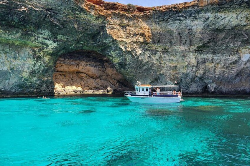 Mellieha: Gozo, Comino, Sea Caves, and Blue Lagoon Cruise 1
