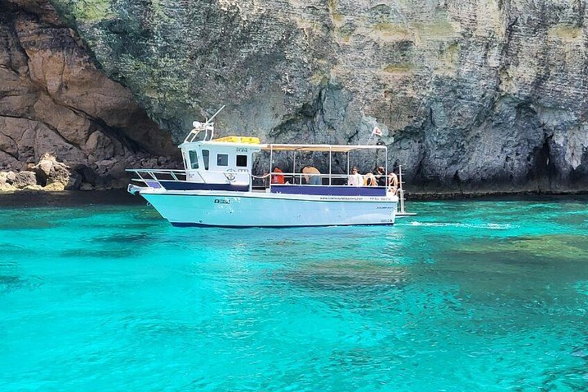 Mellieha: Gozo, Comino, Sea Caves, and Blue Lagoon Cruise 3
