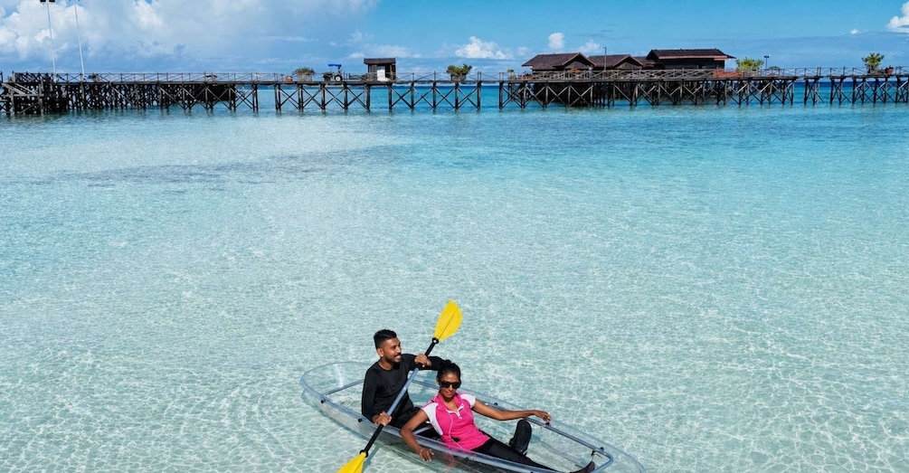 Semporna : Mataking, Timba & Pom Pom Island Hopping Tour 3