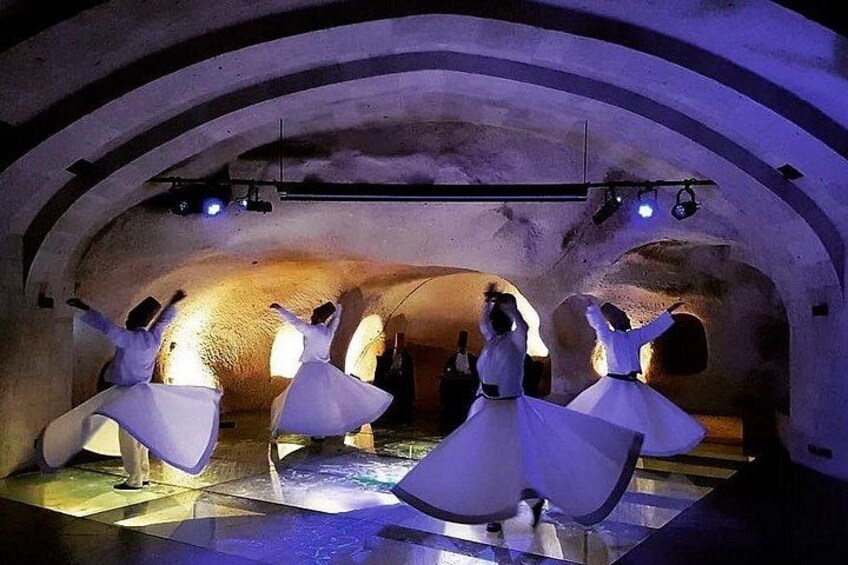 Traditional whirling Dervishes Dance Show in Cappadocia 2