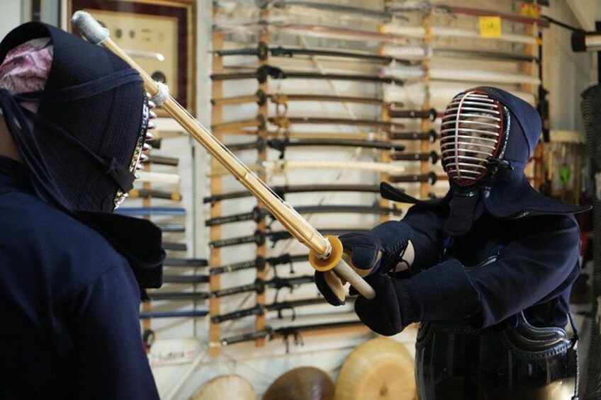 Samurai Training Experience KENDO in Osaka 5